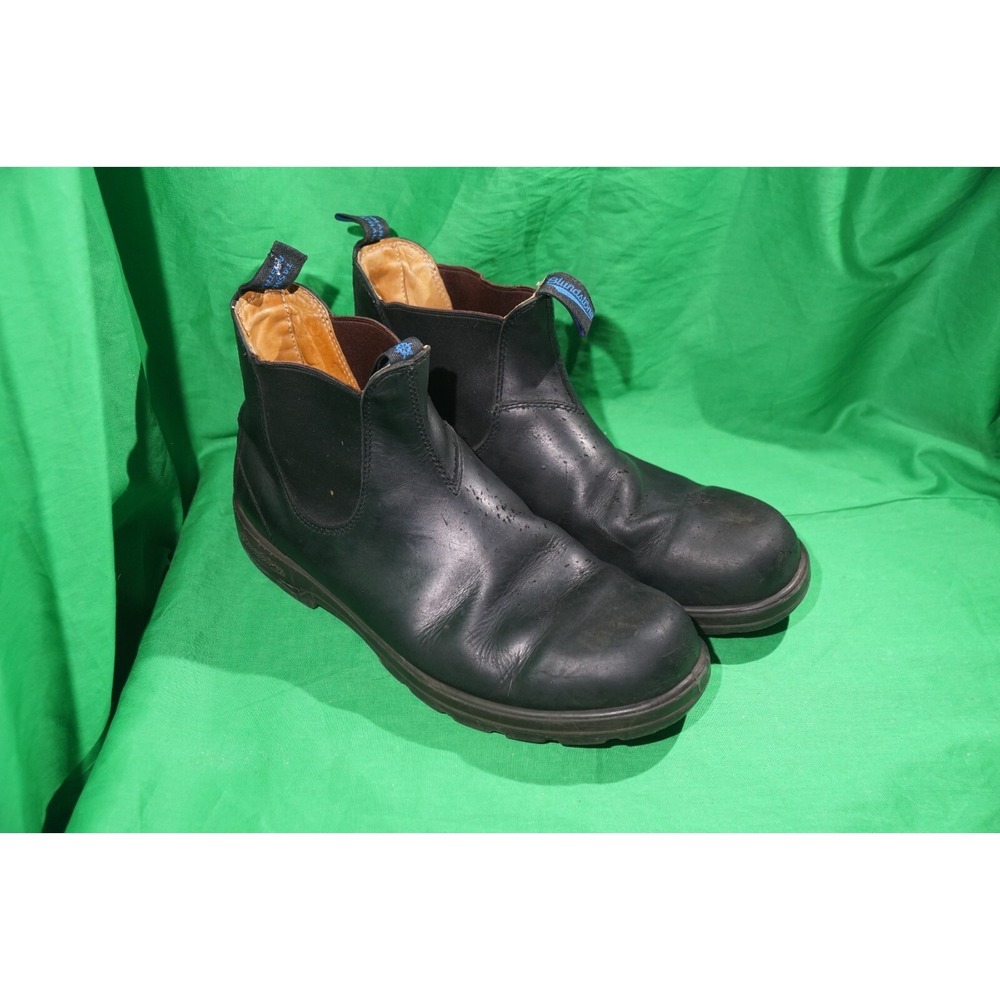 Blundstone 560 Chelsea Insulated Boots Black Leather Ankle Booties Size 13